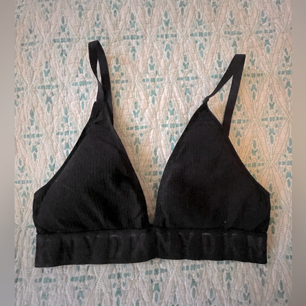 DKNY Black Petite Bralette